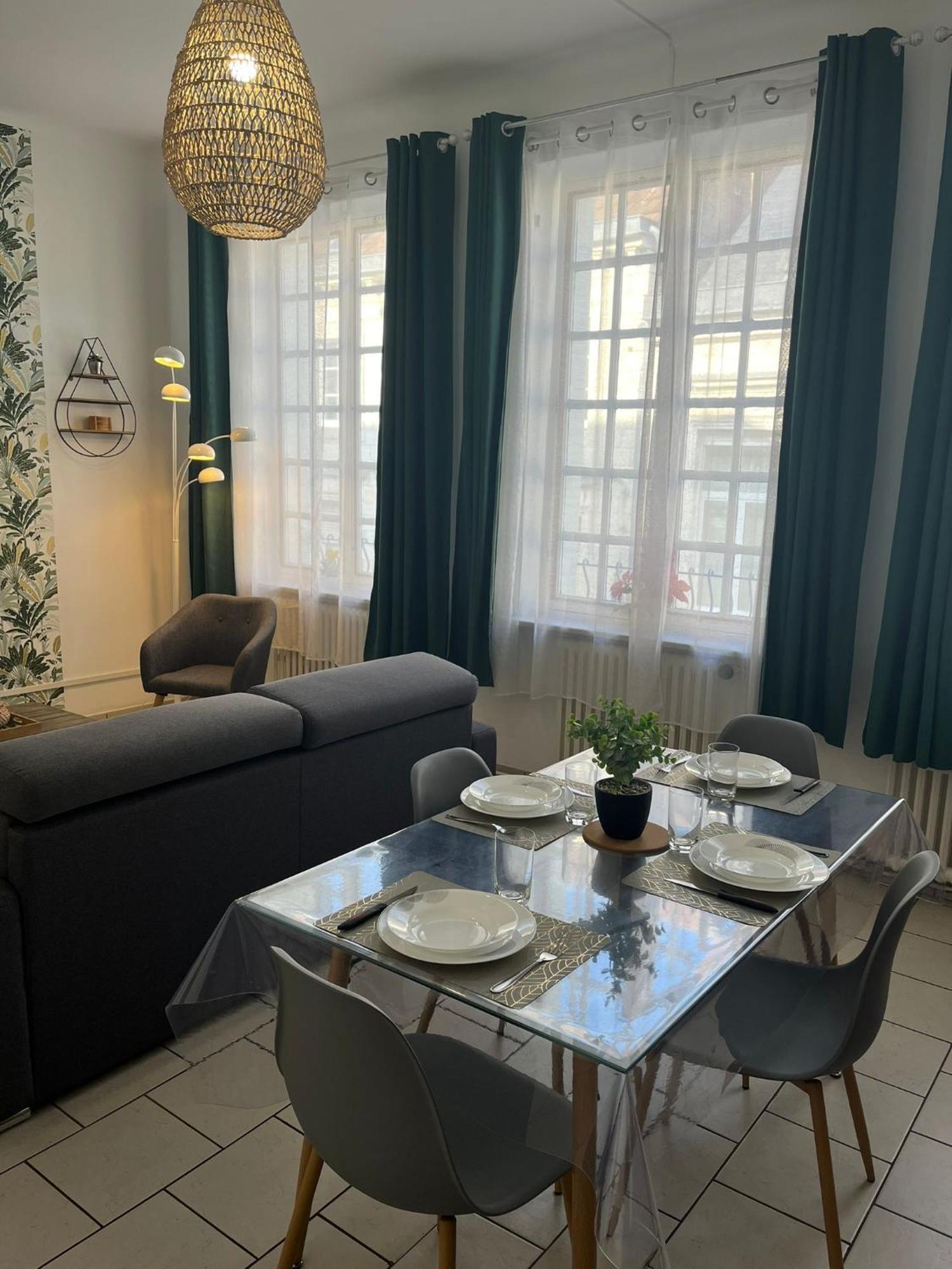 Ferienwohnung L'Oasis Arrageoise 45M2 4 Personnes Hyper Centre Arras Exterior foto